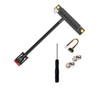 SELVFZ Key To PCIe 1X 4 8X 16X Adapter Cable PCIE Extension Cord For Graphics Card Interfaces AE Key To PCIe Extender