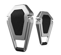 SELVFZ Laptop Stand 2PCS Foldable Cooling Zinc Alloy Notebook Stand Small Lightweight Invisible Tabletop Risers For 12-20" Laptop Cooling Pad