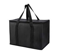 SELVFZ Large Capacity Foldable Thermal Shopping Bag Hot Cold Food Transport Bag Practical Aluminum Lined Design Lunch Insulated Reusable Grocery Shopping Bags