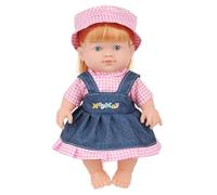 SELVFZ Life Like Reborns Toy With Realistic Design Lovely Companion Doll For Kids RolePlay Game Nursery Room Display Toy 10in Nurturing Doll For New Parents And Kids
