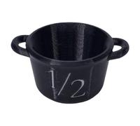 SELVFZ Magical Halloween Kitchens Tool 4 Piece Witches Cauldron Measuring Cups For Baking Candy Party Supplies And Witchcrafts