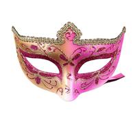 SELVFZ Masquerade Antique Halloween Party Half Face Evening Proms Venetians For Carnivals Masquerade Half Face Halloween Costume Antique For Women