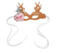 SELVFZ Masquerade Eyemask Flower Decoration Christmas Eyemask For Halloween Masquerade Carnivals Proms Dinner Party Wedding Elegant Prom