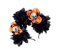 SELVFZ Mexicans Rose Crown Garlands Flower Headband Skeleton Florals Headband Halloween Dias Des Los Muerto Party Costume Day Of The Deads Headpiece