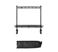 SELVFZ Mountainhikers Aluminum Storage Rack Set Laptop Table Portables Drying Rack For Camping And Travel Small Apartment Furniture