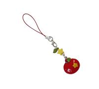 SELVFZ Multipurpose Lovely Appled Mobile Chain Portable Accessory for Adding Elegant to Everyday Life and Celebrations Luck Keychain