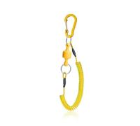 SELVFZ Net Release Keychains Fishing Net Clip Holder With Coiled Lanyards Slip Rope