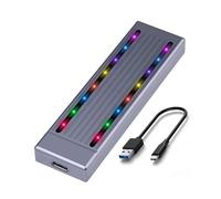 SELVFZ NVME SSD Enclosure Adapters USB C 3.2 Gen2 10Gbps PCIe MKey 2230 2242 2260 2280 Drive Case NVME SSD Enclosure