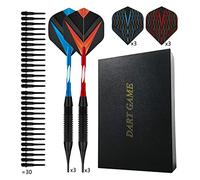 SELVFZ Nylon Tip Darts Professional 19 Grams Metal Set Premium Aluminum Shaft Flight Protector Board Accessories Kite With Case Accessory