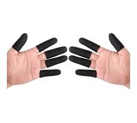 SELVFZ Pack Of 10 Cut Resistant Anti Slip Protective Finger Sleeves For Gardening Woodworking And Industrial Use HPPE Materials HPPE Polyethylene Work Gear