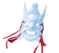 SELVFZ Paintable With 12 Color Acrylics Paint And Paint Brush Unpainted Masquerades White Paintable Halloween Hand Painted