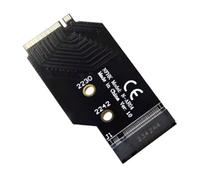 SELVFZ PCIE Adapter Card For NVMe PCIe4.0 Host Controller Expansion Card Supports 2242 To 2280 NVMe SSD Expansion Card