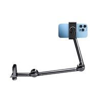 SELVFZ Phone And Tablet Holder Bed Mount Aluminum Long Arm Foldable Lazy Stand 360 Degree Rotatable For Phone Tablet Long Arm Stand With Clamp