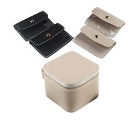 SELVFZ Portable Jewelry Storage Box Elegant Jewelry Organizers Practical Small Jewelry Storage Case Suitable for Travel Use Small Jewelry Travel Case