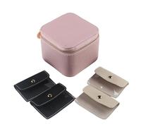 SELVFZ Portable Jewelry Storage Box Elegant Jewelry Organizers Practical Small Jewelry Storage Case Suitable for Travel Use Small Jewelry Travel Case