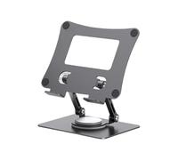 SELVFZ Portable Laptop Stand Foldable Base Notebook Stand Bracket 360 Degree Rotatable Laptop Computer Cooling Bracket Aluminum
