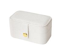 SELVFZ PU Leathers Velvets Jewelry Travel Jewelry Box Earrings Necklace Stand Display Tray Storage Box for Bracelets Earring Storage Boxes for Women