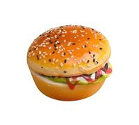 SELVFZ Realistic Artificial Hamburger Model Kitchen Decoration Photography Props Artificial Food Bread Model Restaurant Display Realistic Hamburger