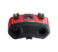 SELVFZ Rechargeable Waist Fan 10 Speed Portable Clip-On Cooling Fan For Outdoor Camping Hiking Fishing Office Desk Waist Clip