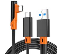 SELVFZ Replacement Link Cable USB3.0 To Type C 5Gbps Transfer 18W Charging For 3 Headphone & Glasses Accessories Extended Power Cable