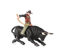 SELVFZ Simulation Animal Model Spanish Matador Bullfight Wild Knight Cattle Figures Decoration Collection Toy For Children Educational Realistic Animal Figurines Simulated Poultry Action Figure Dog