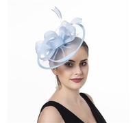 SELVFZ Sophisticated Fascinator Feathered Headwear For Adults Soft Headpiece Great For Themed Parties Fashion Styling Accessories Horse Racing Event Headpiece