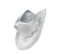 SELVFZ Sparkling Headwear Heavy Crystal Rhinestones Hat For Bachelorette Party Headwear Bride Hat For Actor Actress