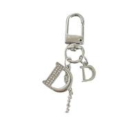 SELVFZ Stylish Electric Guitar Keychain Pendant Butterfly Keyrings Unique Heart Key Ornament Fashion Bag Pendant Metal Texture