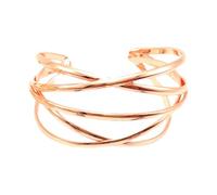 SELVFZ Stylish Hollow Irregular Bangles Unique Hollow Wristbands Punk Cuff Geometric Bracelets Suitable for Various Occasion