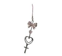 SELVFZ Stylish Phone Charm Long Lasting Bowknot Pendant Fashion Phone Accessory Acrylic Bag Pendant for Any Occasion Bag Charm