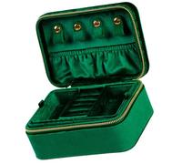 SELVFZ Travel Display Box Jewelry Storage Box Elegant Jewelry Case Jewelry Organizers for Earring Rings Necklace Jewelry Storage Box