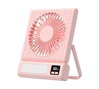 SELVFZ Travel Friendly Desktop Fan With Long Battery Life USB Rechargeable Fan 3Speed For On Traveling Cooling Portable