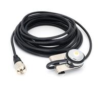 SELVFZ UHF Males Plug PL-259 To N-2 NMO Coaxial Cable Car Mobile Extension Cord 5M/16.4ft Radio Cable For Truck