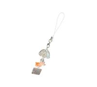 SELVFZ Unique Fish Winds Chimes Phone Charm Mobile and Bag Ornament Bag Pendant Decorations Resin Texture for Various Occasion
