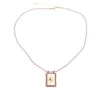 SELVFZ Unique Tarot Pendant Necklace Tarot Enthusiast's Essential Neck Accessory Stylish Card Pendant Necklace Charm