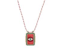 SELVFZ Unique Tarot Pendant Necklace Tarot Enthusiast's Essential Neck Accessory Stylish Card Pendant Necklace Charm
