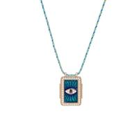 SELVFZ Unique Tarot Pendant Necklace Tarot Enthusiast's Essential Neck Accessory Stylish Card Pendant Necklace Charm
