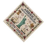 SELVFZ US 250th Anniversary Crossing Stitching Set Pattern Commemorative Embroidery Gift Patriotic Set Embroidery Thread Crossing