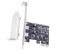 SELVFZ USB 3.2 GEN1 5Gbps PCIE Expansion Card To Double Type C Adapter With ASM1042 Chip Replacement For PC USB C Expansion Card