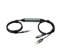 SELVFZ USB 3.5mm To Optical Sound Adapter USB To SPDIF Digital Converter For Computer Laptop Connection Home Theater Sound Converter Cable