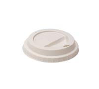 SEM Cup Lids Paper 237ml White Pack of 100