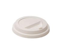 SEM Cup Lids Polylactic Acid 340ml White Pack of 100