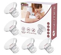 semai Flange Inserts 13/15/17/19/21mm Compatible with Medela/Momcozy S12 Pro/S9 Pro/S12/S9/Spectra/Elvie 24mm Breast Pump Flanges, Reduce 24mm Nipple Tunnel Down to Correct Size, 5PCS (NOT 5 Pairs)