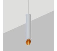 SEMANHUAOZ Creative Long Rod LED Pendant Light Simple Ceiling Pendant Lamp Nordic Restaurant Pendant Lamp for Living Room Modern Bedside Suspension Lighting (Color : Style B-30cm, Size : Warm Light