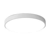 SEMANHUAOZ Ultra-Thin Non-Polar Variable Light 3000K-6000K Ceiling LED Recessed Lighting Flat with Remote Control Circular(B,40cm)