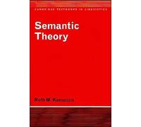 Semantic Theory