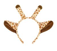 Semato Giraffe Headband Cute Halloween Costume Giraffe Ears Headwear Face Wash Headband Giraffe Head Wear Fashion Hairband Hair Accessories for Adult Party Decoration