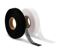 Semazz Wonder Web Hemming Tape,2 Rolls 70 Yards Hem Tape No Sew Hemming Tape 2 cm Iron-On Fabric Fusing Tape for Hemming Broken Clothes Pants Jeans Trouser Skirt Black & White
