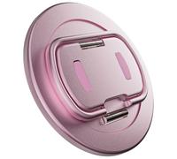 SEMBO Magnetic Phone Ring Holder for MagSafe, 360° Rotation Cell Phone Grip Stand Finger Ring Kickstand Two-Sided Magnet Compatible with iPhone 17 Pro Max 16 15 14 13 12 MagSafe Accessories (Pink)