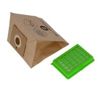 semboutique Brand - MOULINEX - Appointment - X6 Vacuum Bags + 1 HEPA Filter - Reference - zr004101